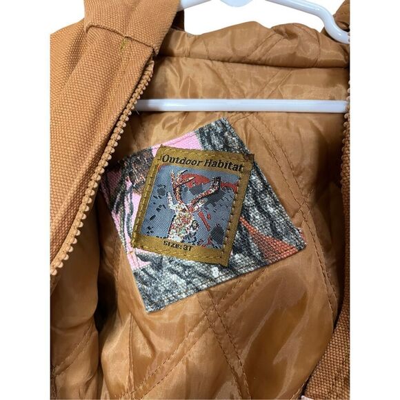 Outdoor Habitat Insulated Hunting Utility Jacket Coat Pink Brown‎ Camo Size 3T - Picture 5 of 7